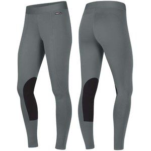 Kerrits Flow Rise Performance Riding Tights Gray EUC